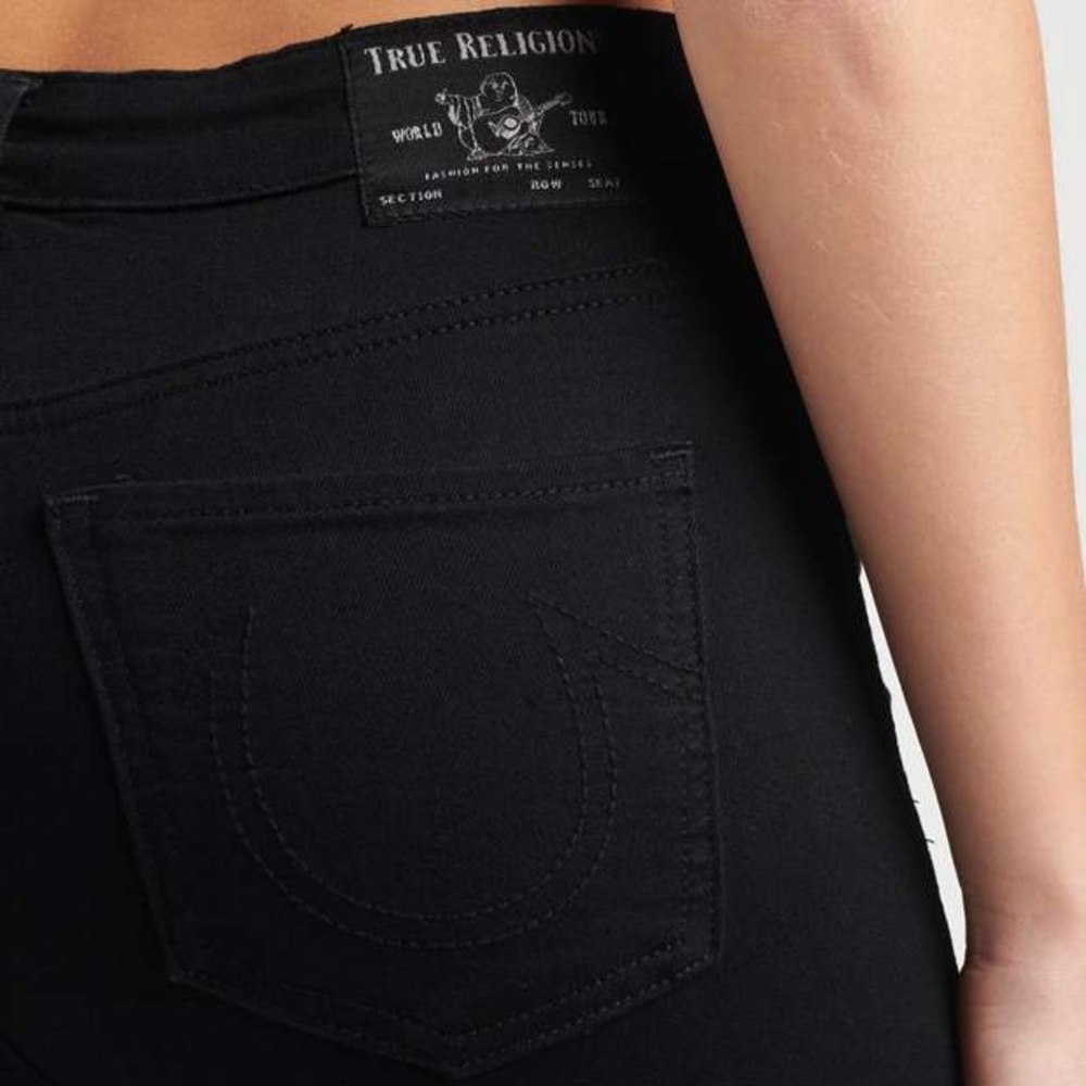 True Religion- Halle High Rise Side Splits